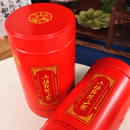 新化红茶湖南地标茶叶正宗上梅红茶回甘金花茯茶浓香熟茶养生茶 商品图1