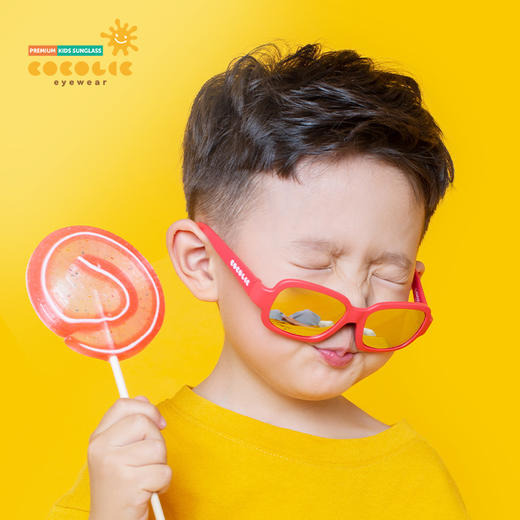 3岁-7岁儿童偏光太阳镜|两色可选  BABY鼻梁防压设计·无毒硅胶材质·超强弹力·偏光镜片·防紫外线cocolic 商品图3