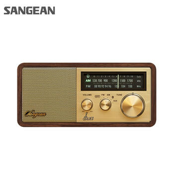 山进（SANGEAN）WR-11BT BLUES II 布鲁斯桌面复古无线蓝牙音箱低音炮木质箱体小音响高端礼物半导体收音机 /数码 /影音娱乐 /音箱/音响 商品图5