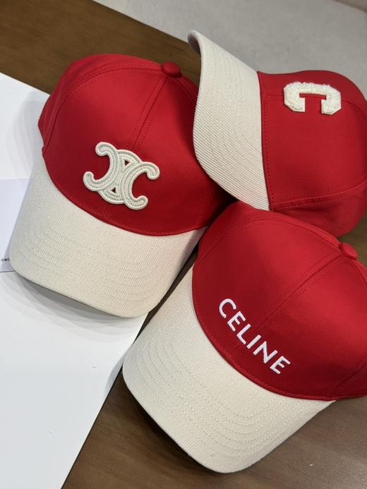 CELINE红白色棒球帽系列 （CO） 商品图3
