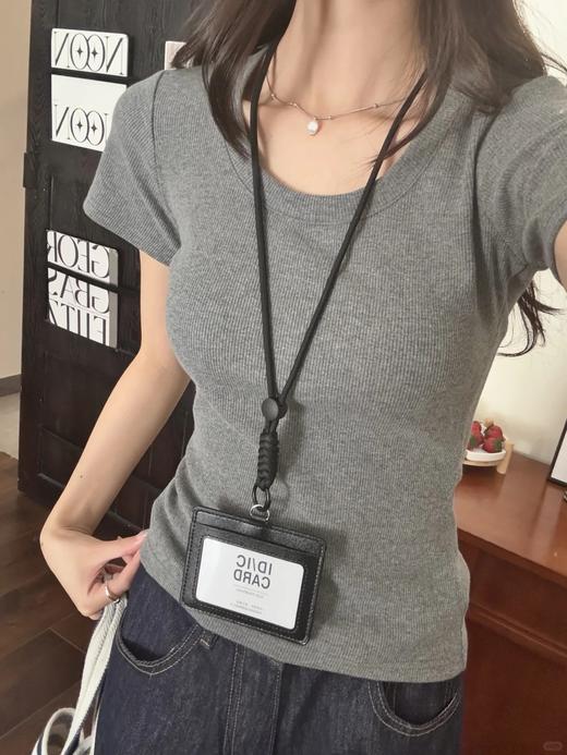 <曾小咸推荐> 6色正肩短袖 原价79/件  前2000单活动49/件 95/两件！【预售款，预计7-15天发货】 商品图4