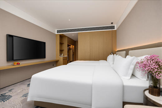 【珠海华业建国饭店】景观房（大床/双床）两晚含早+2-3人餐 商品图3