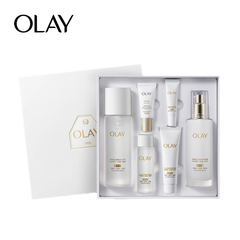 玉兰油美白水乳礼盒