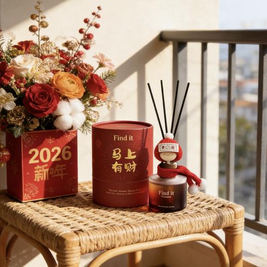 【法国进口香料】Find it小圆瓶车载/家用无火香薰 天然植物萃取香氛 持久散香 商品图10