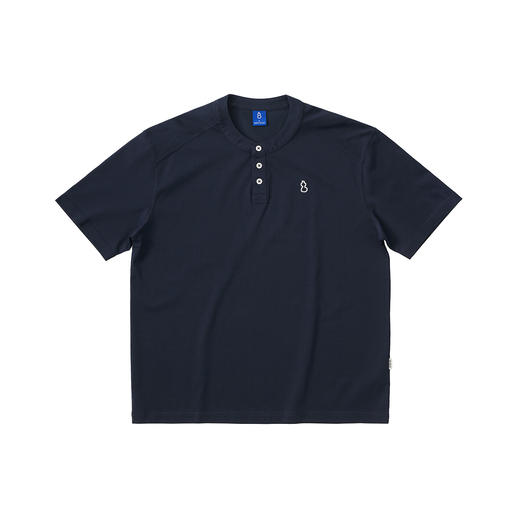 吃茶去chichaqu26春夏凉感速干Coolmax亨利领短袖T恤户外运动休闲 商品图4