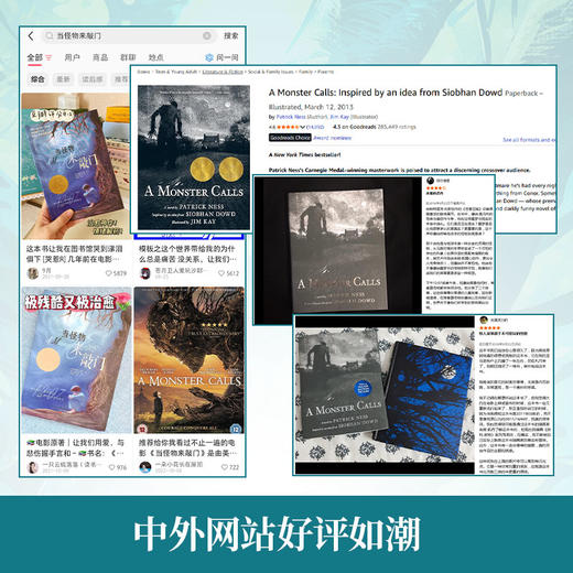 【7岁+】当怪物来敲门 获多项国际大奖，感人至深的生命教育小说 )| 果妈阅读主题书单 商品图3