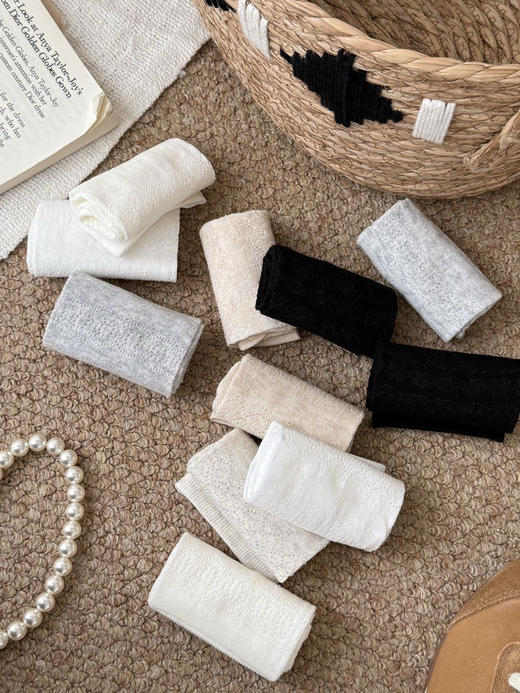 网眼镂空中筒袜 商品图3