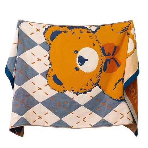 多功能纱布盖毯【加大4层纱布浴巾】盖毯成人洗澡可裹四季款柔软吸水不掉毛 商品图4