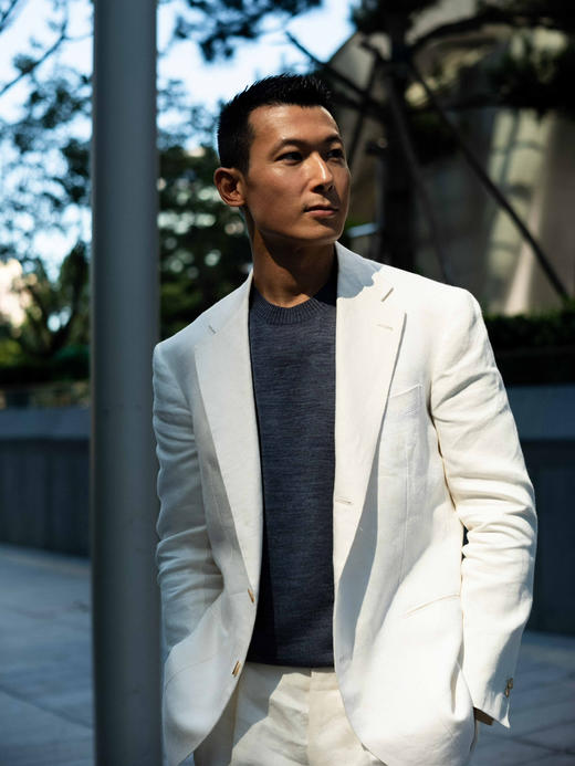 Dalmo pure silk T恤 蓝色 商品图1