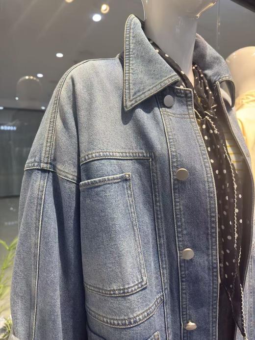 设计风阔版牛仔外套 商品图10