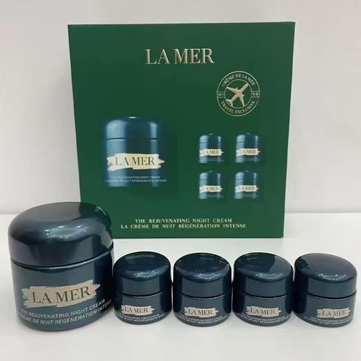 送礼袋【1210跨境仓发货】LAMER海蓝之谜奇迹晚霜1拖4套盒（晚霜60ml*1+7ml*4） 商品图13