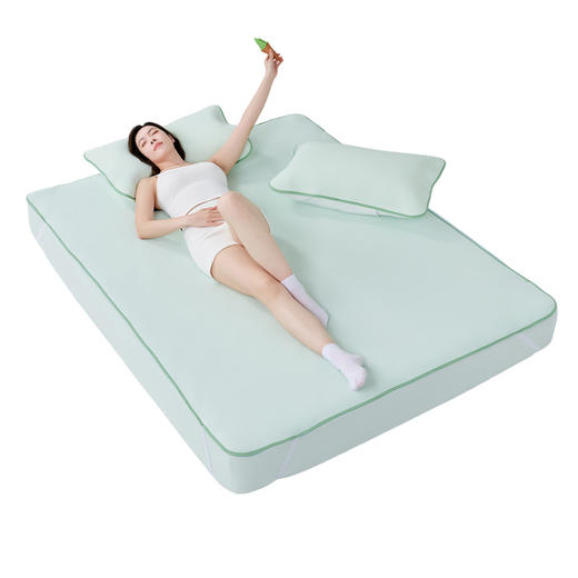 匹鲁凉感绵绵冰席 夏季凉席10A抗菌（多规格可选）★ 商品图7