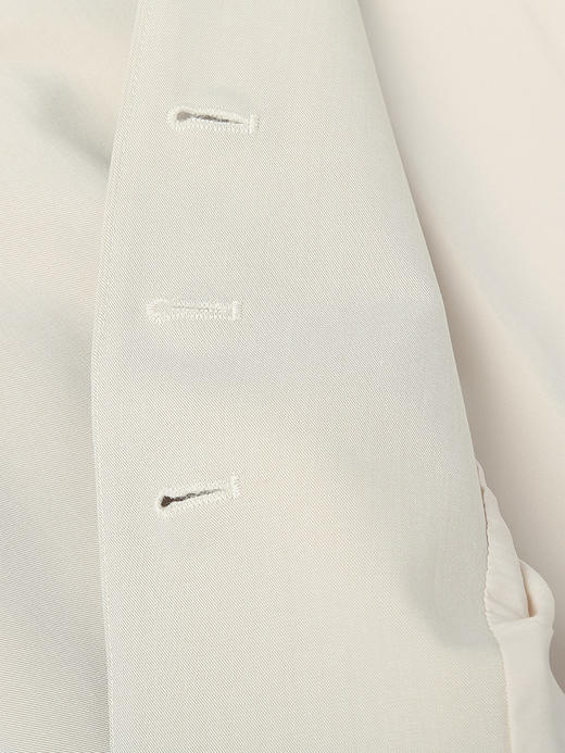 韩系温柔米色西装马甲！叠穿神器圆领坎肩 春季通勤知性显瘦外搭 商品图5