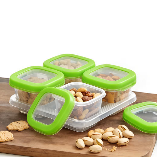 美国OXO TOT婴幼儿辅食盒/食物存储盒 宝宝辅食罐六格 商品图4