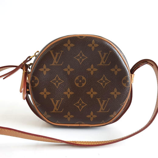 【95新】LV路易威登BOITE CHAPEAU SOUPLE手袋M45578小号老花软圆饼单肩斜挎包女士210326AK09 商品图3