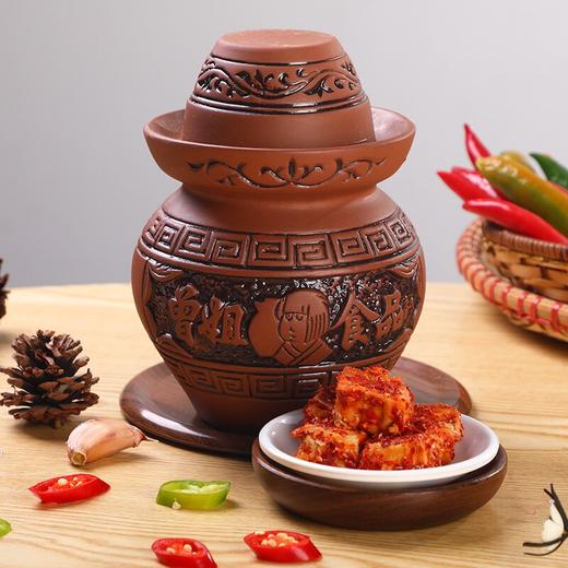 豆腐乳湖南特产发酵菌正宗白溪香辣霉豆腐无油下饭咸菜手工臭豆腐 商品图1