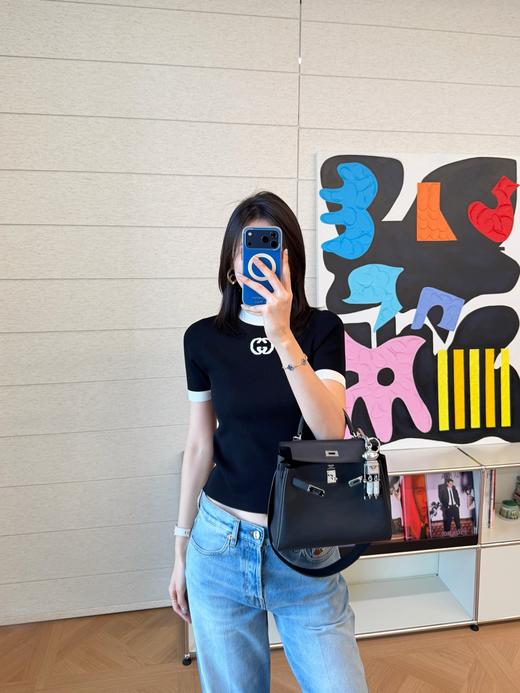 古驰 26春夏最新上线🆕字母针织短袖 （MM） 商品图0