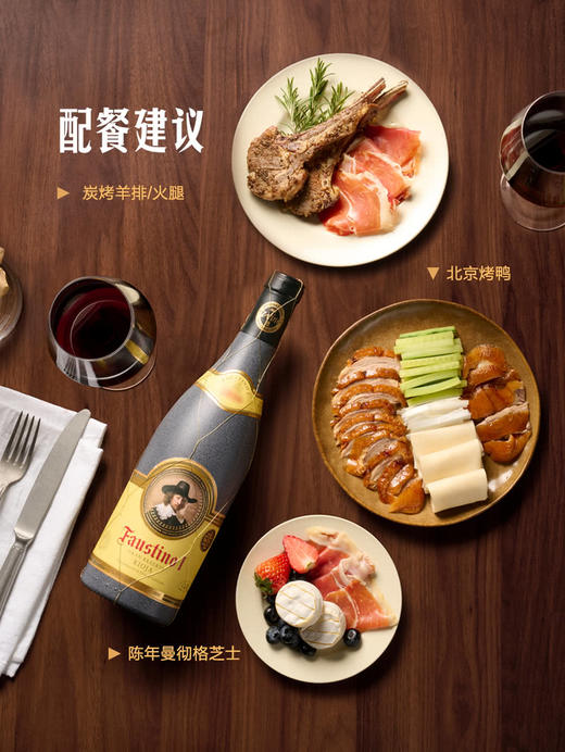 MM 山姆 Faustion西班牙进口 里奥哈菲斯特一世特级珍藏红葡萄酒 750ml 商品图7