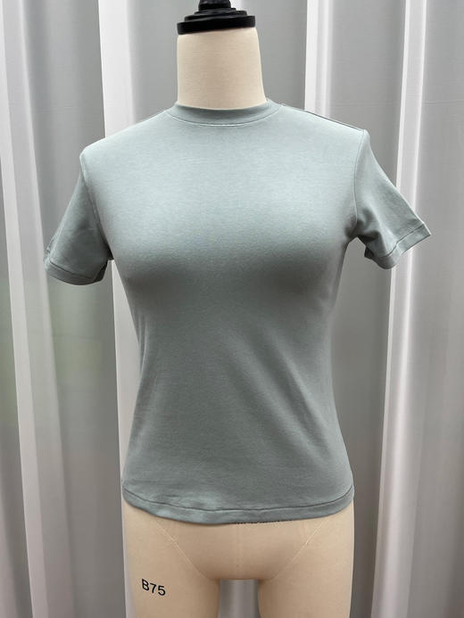 【3月24日 下午18:00 秒杀】fits加一个短袖卡棉上衣  fits 柔软 无敌薄款 高密 包裹性长袖 T恤 商品图5