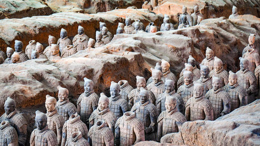 【五一】<陕西西安+延安+华山+壶口瀑布双飞6天全景游（环线走法，不走回头路）>枣园、杨家岭、宝塔山、南泥湾党徽广场、兵马俑、明城墙、永兴坊、大唐不夜城、回民小吃街、韩城古城、司马迁祠 商品图0