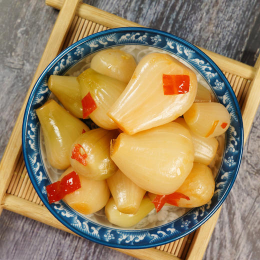 湖南剁椒藠头腌制酸甜荞头酸辣坛子泡菜茭头新鲜腌制下饭菜开胃菜 商品图4