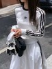 Jennie同款”⁥三叶草阿迪长袖T恤 商品缩略图3