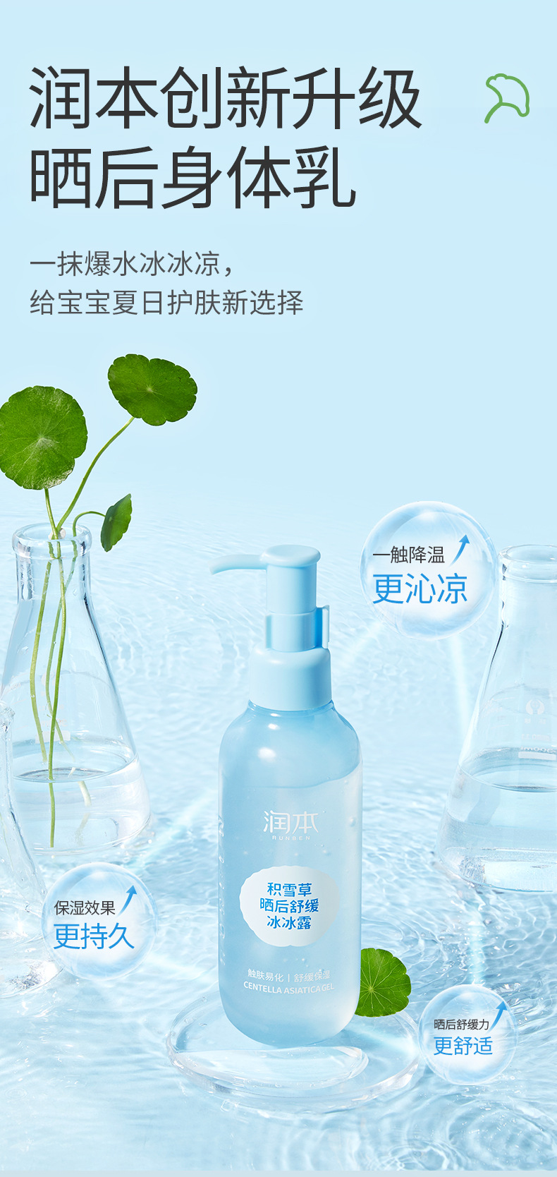 润本积雪草晒后舒缓冰冰露200g_03