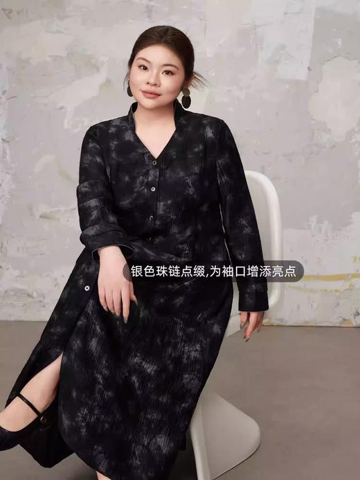 【群内福利】【天丝棉衬衫连衣裙】手感柔软、质地顺滑 垂感好、光泽细腻 微皱天丝棉面料 商品图6