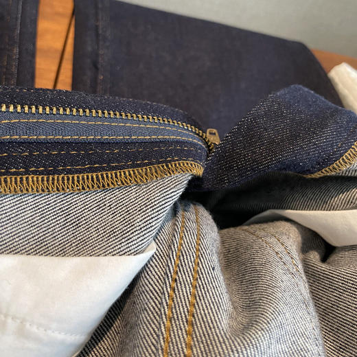 纯元！！柜上2996+，2026新款口袋刺绣土壤牛仔窄版显瘦直筒裤！ 商品图2