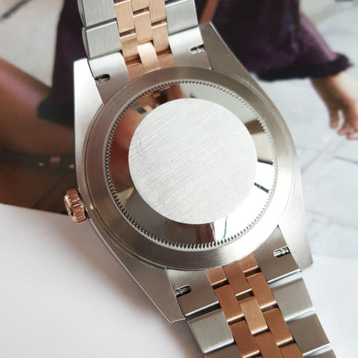 【95新】ROLEX 劳力士126331-0010天文台认证自动机械机芯日期显示41MM（男款）日志型系列蚝式钢/18K玫瑰金220326NJS08 商品图6