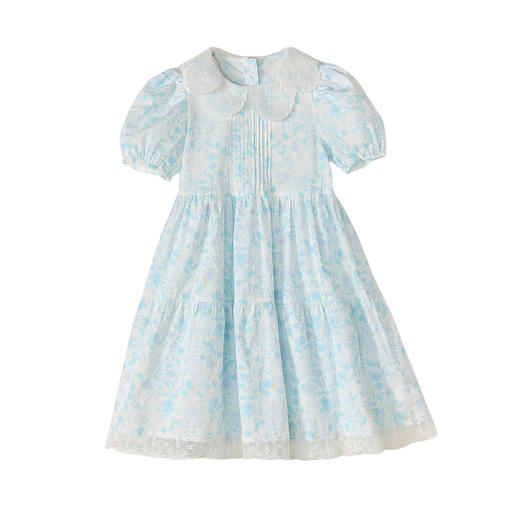 笛莎Deesha 2026年夏季新款中童女童F时尚出街连衣裙连衣裙 商品图4