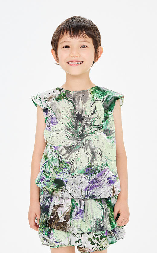 jnby   26年夏款  无袖TOP  1Q4211650 商品图3