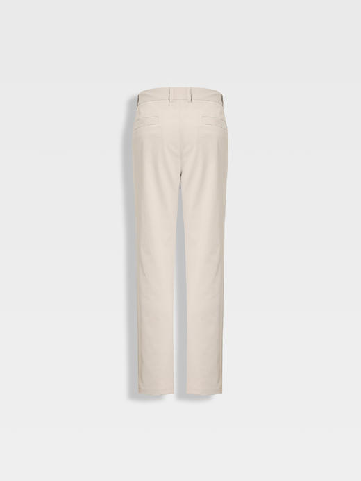 callisto卡其棉麻混纺商务款休闲裤 商品图1