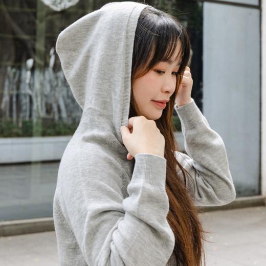 LA BULL连帽羊毛衫|100%绵羊毛，无缝高支工艺，软糯蓬松高质感，6色可选 商品图4