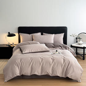 🛏️100%新疆长绒棉【慕锦提花长绒棉四件套】A类安全标准✅吸湿透气，手感细腻，质感柔软亲肤☕️顶级提花工艺，远看素雅，近看却有细节！