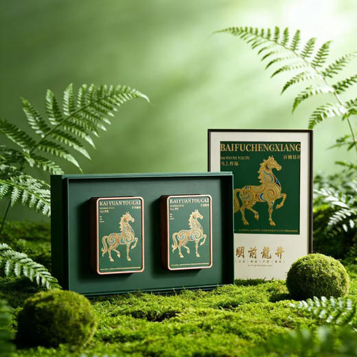 【礼盒礼袋】2026明前龙井茶春茶贵如金125g*2罐 商品图0