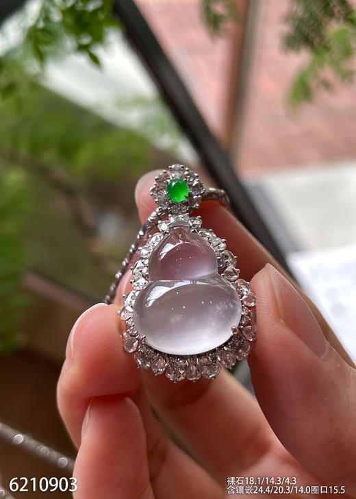 6210903，葫芦吊坠戒指两用款，具体价格微信咨询 商品图0