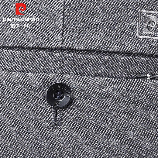 皮尔卡丹420克秋冬羊毛商务长裤针织裤PXX08012 商品图8