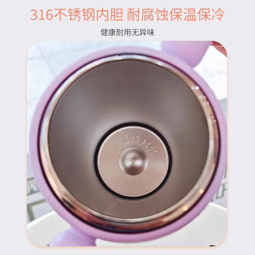 陈多多巨无霸大容量吸管冰霸杯车载水杯子高颜值生日礼物双饮保温杯 商品图1