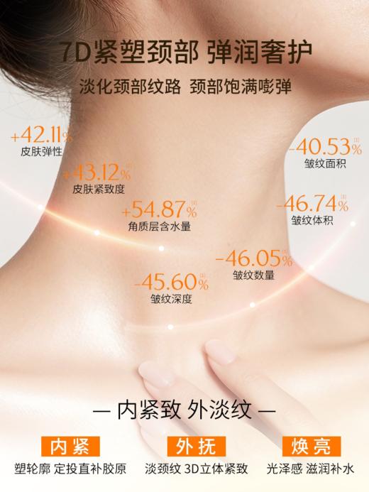 SDX拾度 胶原紧塑美颈霜100g 2.0升级 按摩滚珠胶原小金管 商品图7