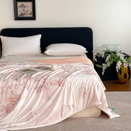 【品牌直发】加倍生活  A类印花款锦氨凉感丝夏被-丛林晓梦系列 6色可选 含锦纶，真凉感! 空调被夏凉被 商品图2