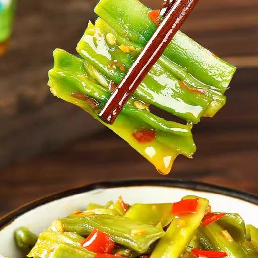 味婆娘剁椒香辣贡菜湖南下饭菜280克/瓶开胃拌饭拌面速食美食酱菜 商品图4