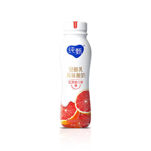 纯甄轻酪乳红西柚味风味酸牛乳PET瓶230g×10瓶（升级版） 商品图1