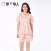 都市丽人睡衣女士睡衣薄家居服凉感无尘棉睡衣女士无尘棉短袖套装女装短袖短裤LHC0A2 商品缩略图1