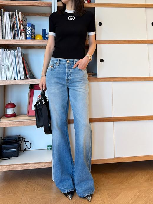 古驰 26春夏最新上线🆕字母针织短袖 （MM） 商品图2