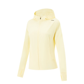 【XL断码】李宁针织风衣女子25春夏新款简约百搭户外休闲连帽运动外套AFDV286【库存有限，如无货将做退款，介意慎拍！】