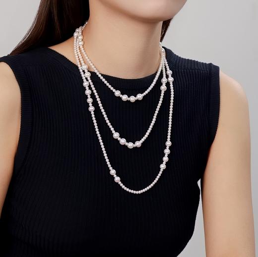 IIPO宜珠宜宝多圈毛衣链154cm3-4mm/7-8mm多种戴法(礼盒装) 商品图0