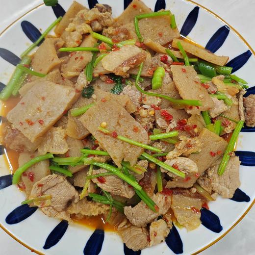 新化特产草碱魔芋豆腐新鲜香辣魔芋干素毛肚湖南农家纯手工魔芋块 商品图1