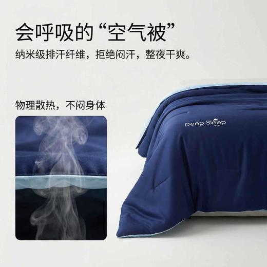 A类【夏季深睡夏凉被空调被】可水洗可机洗控温透气棉被套凉感被 商品图1