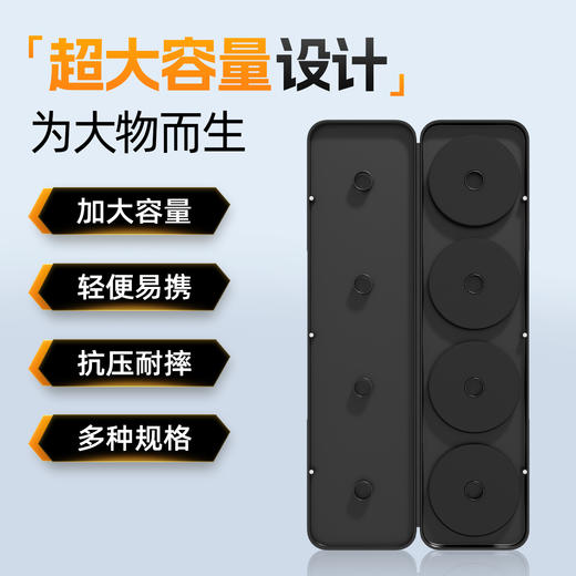 佳钓尼新款捆仙绳主线盒携带方便抗压耐摔超强磁吸户外线组存放更安心 商品图4